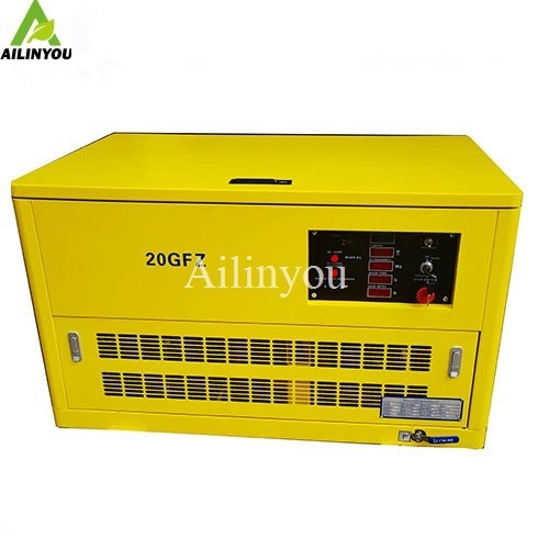 Ailinyou  Wholesale  Diesel Gasoline Biogas Electric Generating Set 5KW ~20KW Biogas Generator  High Quality
