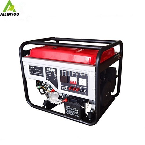 Ailinyou Professional Factory Sales Double Fuel Biogas and Gasoline Generator  High Quality  5kw Biogas Generator set