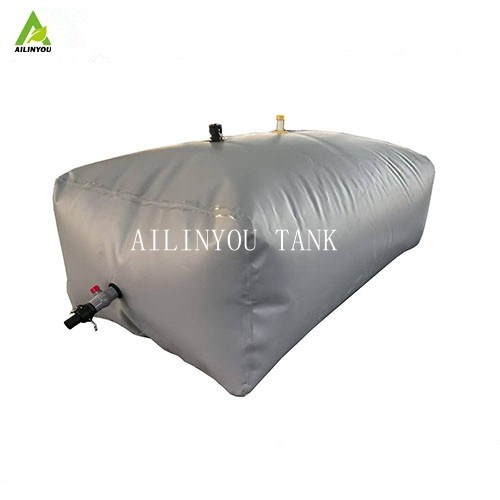 Ailinyou Factory Wholesale PVC Collapsible Water Storage Bladder Tanks 30000 Liter Flexible Water Tanks for Irrigation