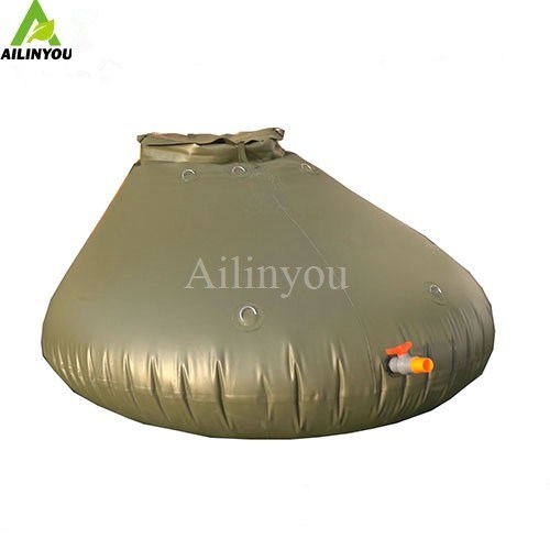 Factory  Wholesale  5000 Liter  Slope Water Storage Pool  2000L Slope Onion Water Bladder  for water teatment