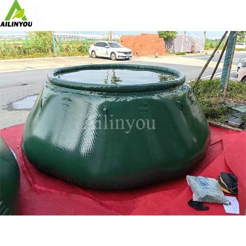 Chongqing  Ailinyou Hot Sale  Portable PVC Slope water storage tank 2000 liter Slope Water storage Pool