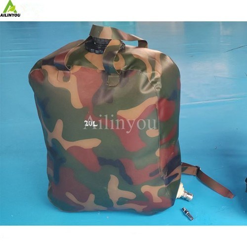 Ailinyou Foldable Individual Backpack Water Bag  Portable Drinking Water Bag for outdoor camping and mountaineering