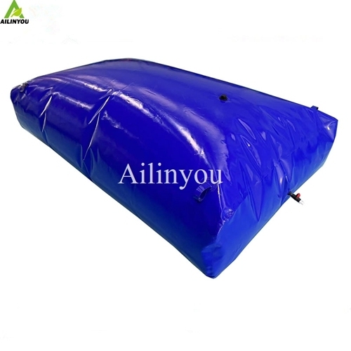 Chongqing Ailinyou Wholesale  Collapsible Water Bladder 500L /130 Gal PVC Water Storage Bladder  For  Water Storage
