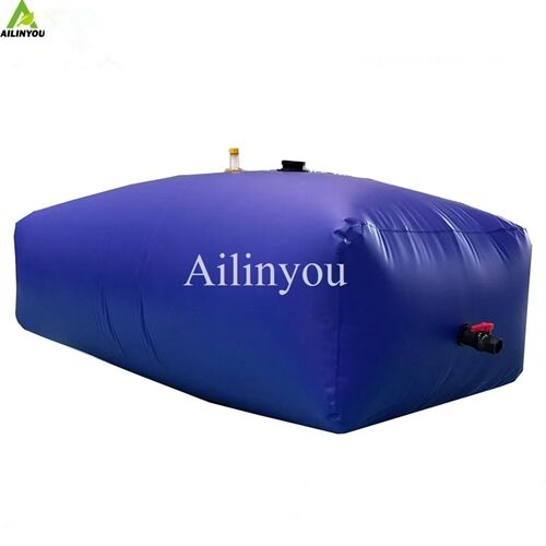 Ailinyou 500Liter  Rectangular  Water Storage Tank PVC Flexible Water Bag For Irrigate
