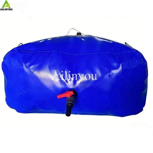 Ailinyou 500Liter  Rectangular  Water Storage Tank PVC Flexible Water Bag For Irrigate