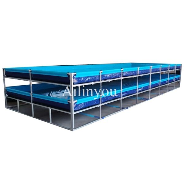 Customizable Multi-layer Aquaculture Tank for High-density Fish & Shrimp Farming Indoor and outdoor