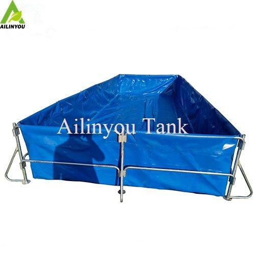 Factory Looking for Partners Custom Durable Foldable Round Tarpaulin Biofloc Fish Tanks of Aquaculture Farm Fish Pond