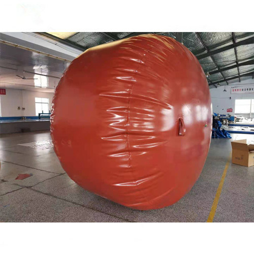 5m3 durable PVC membrane rectangular biogas plant biogas storage bag
