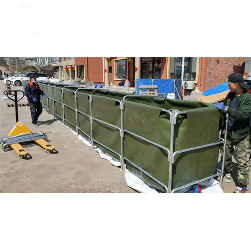 10m3 - 500m3 Galvanized Steel Tube Frame Fish Tank Flexible PVC Fish Pond Tank shrimp farming