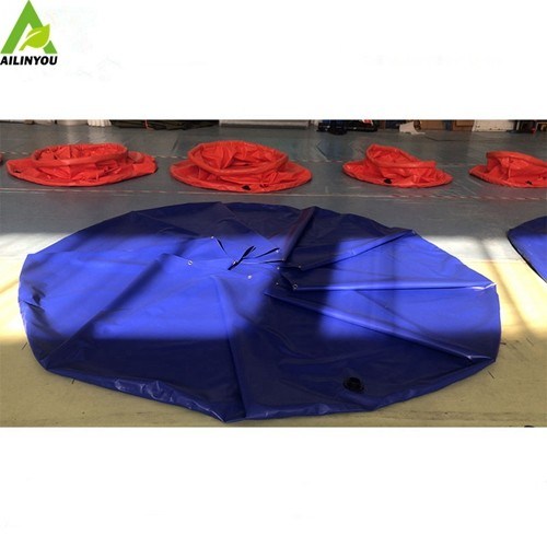 Flexible PVC Tarpaulin Fabric water tank 1000 liter price