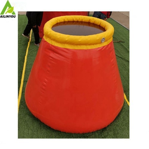 High Quality Onion Shape PVC Tarpaulin firepoof Water Storage Tank
