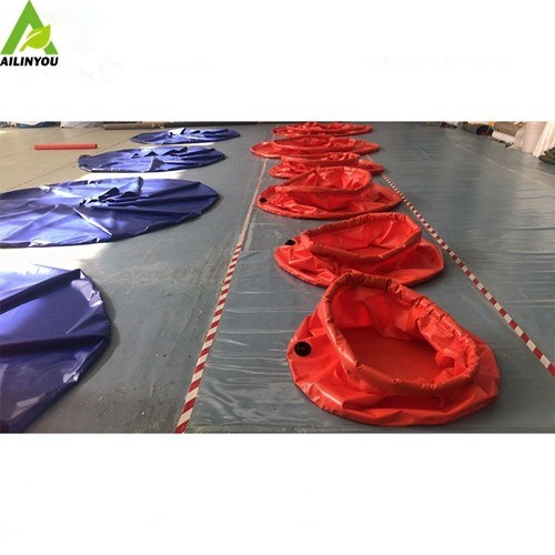 High Quality Onion Shape PVC Tarpaulin firepoof Water Storage Tank
