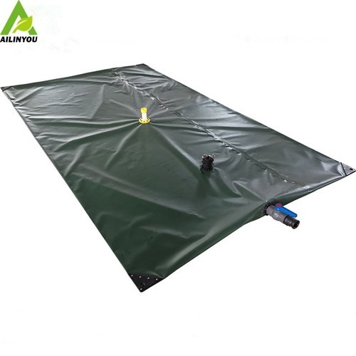 Collapsible  500m3  Large Flexible   Pvc Pillow Irrigation Water Bladder Tank Storage   Inflatable Rubber Pillow Water S
