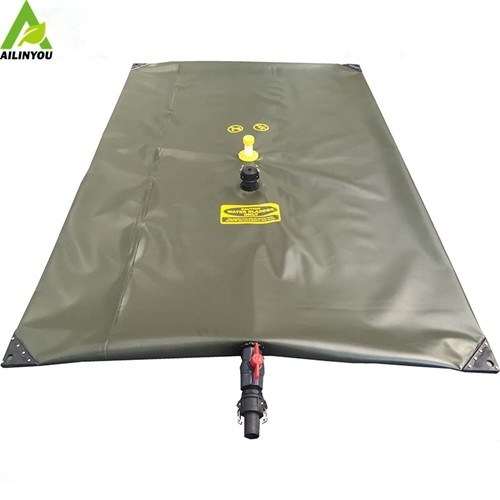 Factory 0.7mm ~2.0mm  Thickness Pvc Tarpaulin Fabric Rectangular Collapsible Flexible 50~500,000 Liter Water Tank Bladde