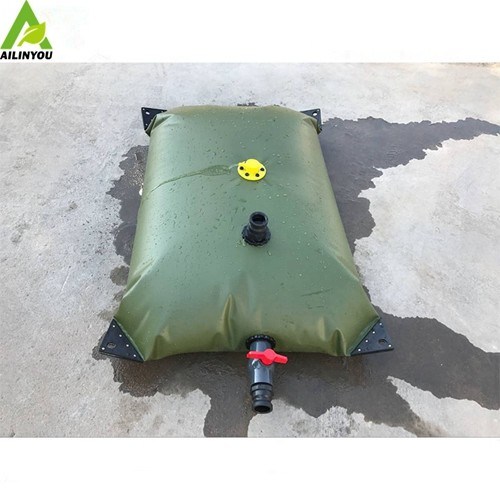 Light Weight Folding Customized 1000 Liter Pillow Water Storage Tank for Emergency storage Water  on Car or Truck
