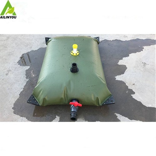 Flexible 100000liter Pvc Tarpaulin Fabric Water Storage Bladders Bags Containers For Wastewater Treatment