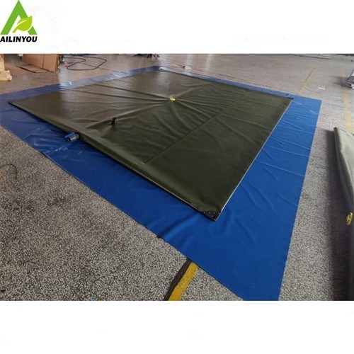 The Soft Collapsible Water Tank Made Of Pvc Tarpaulin Fabric For Water Storage
