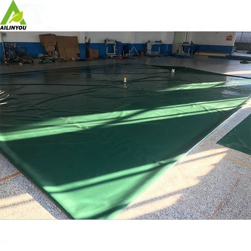 Factory  Sale 500,000L Large Collapsible PVC Tarpaulin Industrial  Water Harvesting Storage Water Bladder Tank