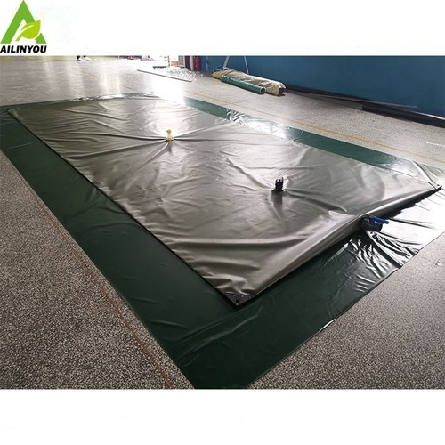 50000 Liter Collapsible Pvc/tpu Tarpaulin Fabric Inflatable Pillow Flexible Rain Water Storage Bladder Tanks