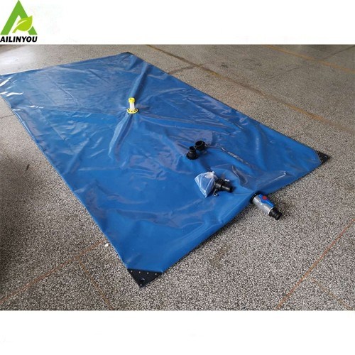 Collapsible Water Bladder/tank On Truck Base Or Platform  Long Life Flexible Pvc Water Bladder Tank For Farming