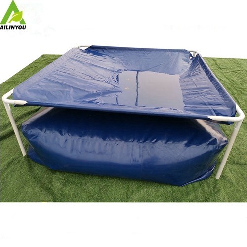 Aquaculture/ Farming Flexible Pvc Plastic Rain Water Storage Harvesting Tank Irrigating