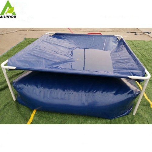 Hot sale Reusable 5000 Litre Pillow Tank PVC flexible Water Tank for Irrigation