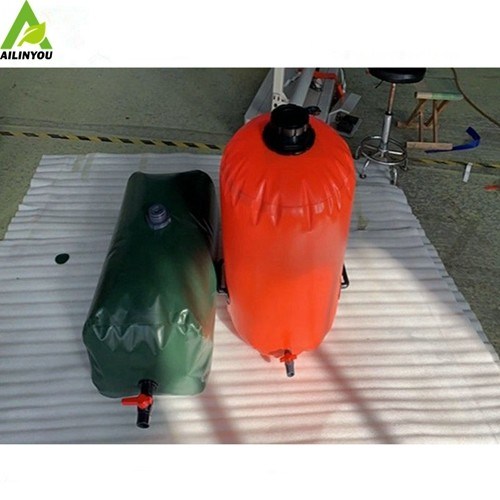 Ailinyou Customized flexible Water storage bladder tank on boat for water treatment