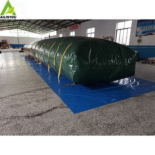 200m3 Large Capacity Collapsible Pvc Pillow Water Storage Bladder Tanks Foldable Pillow Water Tank  Irrigation Water Tan