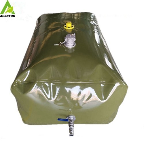 Foldable & Collapsible TPU Tarpulin Military Fuel tank  Custom Fuel Storage Bag for Emergency Storage  Usage on Boat or