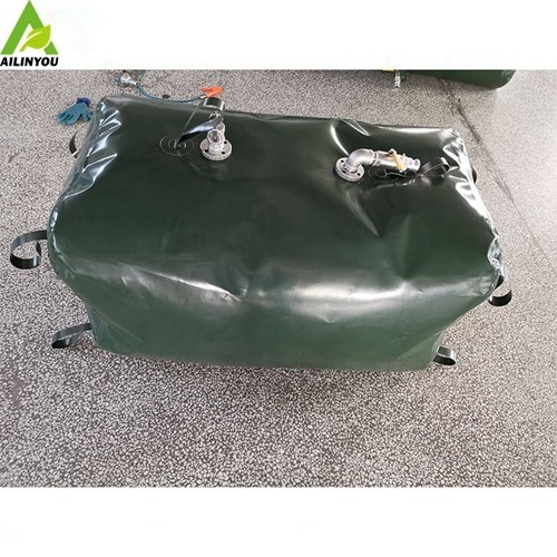 Rectangular diesel fuel bladder tanks inflatable fuel tank for boat petrol storage tpu coated tarpaulin fabric