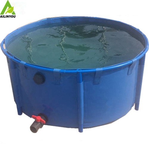 Economic Environmental Cheap Price Custom Size Galvanized Steel Wire Mesh Tank Foldable Fish Farming Tank