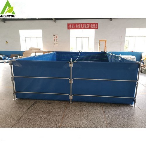 wholesale Folding Pvc Tarpaulin Fish Pond Tank for Fish Farming wholesale Folding Pvc Tarpaulin Fish Pond Tank for Fish