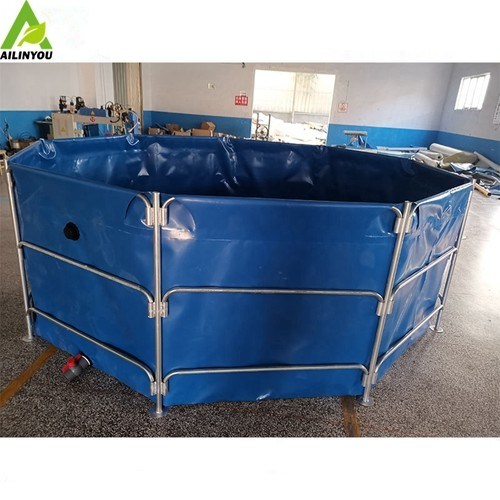 China Supply Geomembrane Circular Tanks for Aquaculture 10000 liter Aquaculture Tank