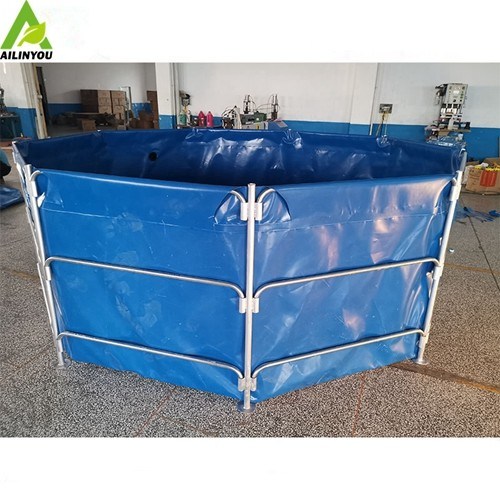 China Supply Geomembrane Circular Tanks for Aquaculture 10000 liter Aquaculture Tank