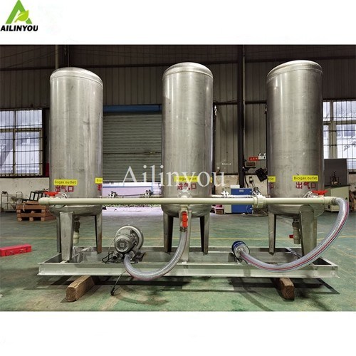 Ailinyou  Factory Custom-Made  100m3 Biogas Purification System Remove H2S and Water Biiogs  Scrubber System