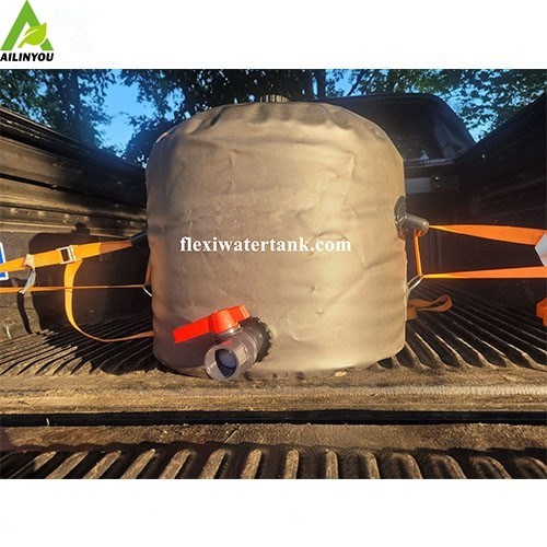 Collapsible Water Bladder/tank On Truck Base Or Platform  Long Life Flexible Pvc Water Bladder Tank For Farming