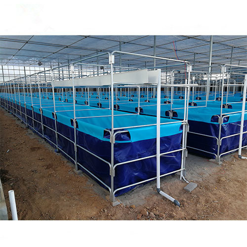 Eco Friendly Pvc Portable Fish Tarpaulin Pond Farm Tank With Frame Wholesale Collapsible Round Tarpaulin Fish Pond Farmi