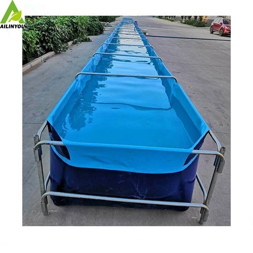 Folding Aquaculture Tanks Floating Biofloc Ponds Fish Farming Cage Equipment for Fish Farms