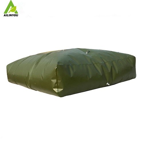 High Quality  Water Chemical  Storage  Tank 5 Tons  1.5 mm  Thickness 50000L  Tarpaulin  Pillow Flexible Water Storage