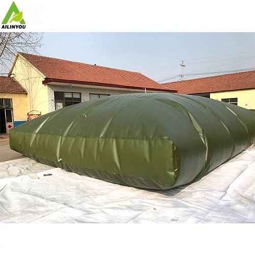 Mobile Portable 5000 Litres Foldable Water Tank Bladders Pvc Water Storage Tank For Irrigation Using