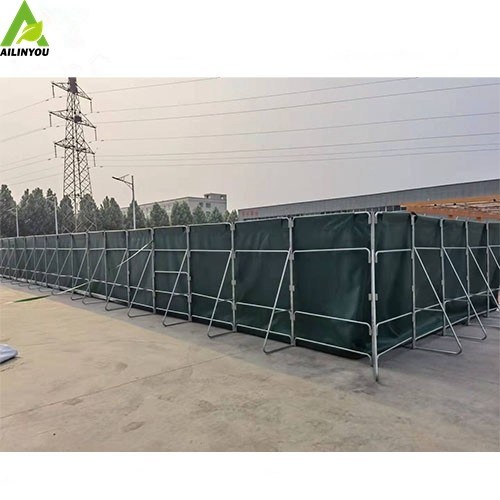 China Manufacturer Waterproof  PVC Tarpaulin Biofloc Fish Tank Folding Tilapia Fish Farming Tank
