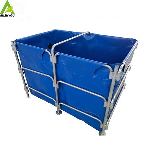 Waterproof Water Tank Tarpaulin Sheet Factory Direct Commercial Fish Farming Tank