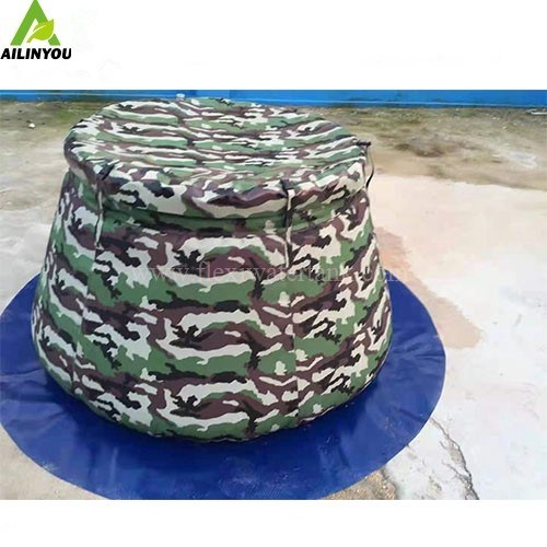 Whole Sale Collapsible Fire Fighting Water Tank Pvc Onion Shaped Bladder Tank Rain Water Collector Tank