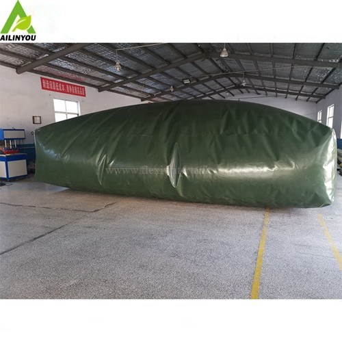 Ailinyou Good Quality Rainwater Storage Bladder Collapsible Square Water Tanks 5000 Liter for water treatment tank