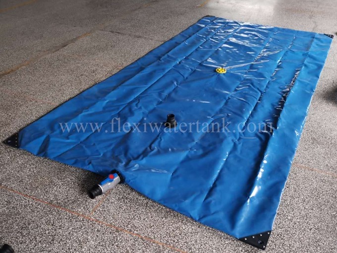 Collapsible water tank rectangular 50 liters ~ 500,000 Liters water ...